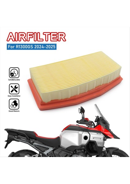 Motosiklet Motoru Hava Girişi Filtresi Temizleyici Hava Filtresi Elemanı Bmw R1300GS Macera R1300 Gs 2024-2025 (Yurt Dışından) modelleri