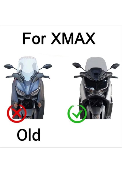 Motosiklet Yama Çizilmeye Dayanıklı Dekorasyon Kapakları Yamaha XMAX300 2023-2025 XMAX300 300 Teknoloji Max + 2025 (Yurt Dışından) modelleri