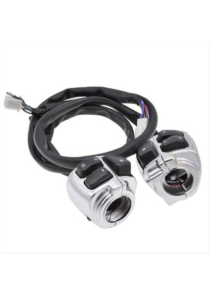 Motosiklet Gidonu Dönüş Sinyali Kontrol Anahtarı 25MM Gidon Anahtarı Için Harley XL883 Sportster Dyna V-Rod Softail (Yurt Dışından) fırsatları