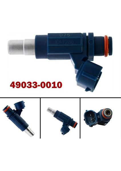 Kawasaki KX450F KFX450R ZX14 ZX10R 49033-0010 490330010 EAT286 Için Motosiklet Yakıt Enjektör Memesi (Yurt Dışından) modelleri