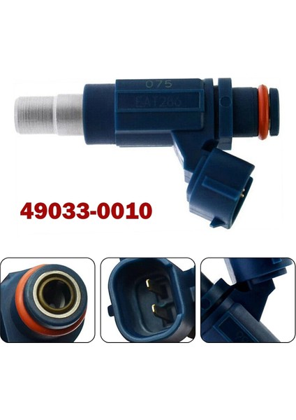 Kawasaki KX450F KFX450R ZX14 ZX10R 49033-0010 490330010 EAT286 Için Motosiklet Yakıt Enjektör Memesi (Yurt Dışından) indirimleri