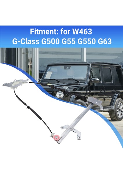 Mercedes Benz W463 G-Serisi G500 G55 G550 G63 A4637300846 A4637301046 R Için Motorsuz Araç Arka Kapı Cam Regülatörü (Yurt Dışından) fırsatları