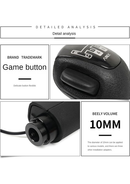 Logitech G923 G29 G27 G25 TH8A Için USB Vites Topuzu Ets2 ve Ats Scania Kamyon Yüksek Düşük Vites Simülatörü Vites Simülatörleri (Yurt Dışından) fiyatları