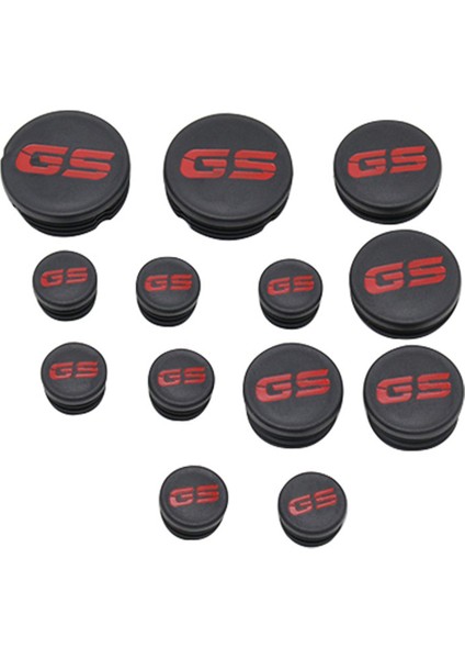 13 Adet Çerçeve Delik Kapakları Kapak Tak Seti Bmw R1200GS R1200 Gs Macera 2013 2014 2015 2016 R 1200 Gs Dekor Aksesuarları (Kırmızı) (Yurt Dışından)