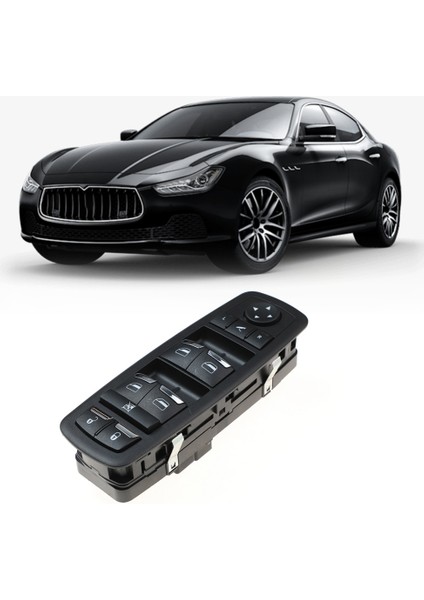 Maserati Ghibli Quattroporte 2013-2017 Için Elektrikli Cam Anahtarı 670025406 670097037 (Yurt Dışından) fırsatları