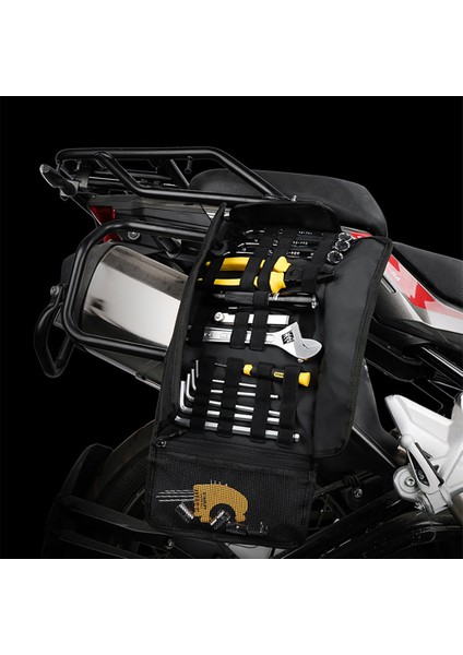 Rhinowalk Motosiklet Aracı Rulo Çanta Taşınabilir Motor Heybe Yan Alet Saklama Çantası Çantası Açık Seyahat Tamir Çalışma Aracı Bir (Yurt Dışından) indirimleri