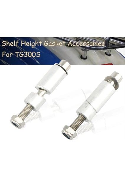 Royal Alloy TG300S Tg 300 S Motosiklet Bagaj Rafı Arka Arka Raf Raf Yüksekliği Conta Pedi Aksesuarları (Yurt Dışından) modelleri