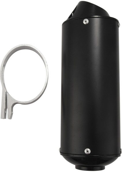 28MM Motosiklet Egzoz Susturucu Boru Kiti Egzoz Yarış Borusu 50CC 110CC 125CC Kir Arazi Motosikleti Atv Honda Siyah (Yurt Dışından)