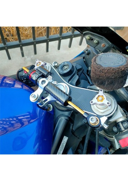 Motosiklet Direksiyon Sabitleyici Damperi Montaj Desteği Braketi Seti Yamaha Yzf R1 2002-2017 Yzf R6 2006-2020, Gümüş (Yurt Dışından) fiyatları