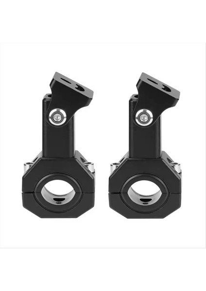 Evrensel LED Far Montaj Braketi Motosikletler Için Sis Lambası Yardımcı Lamba Tutucu Motosiklet Aksesuarları (Yurt Dışından)