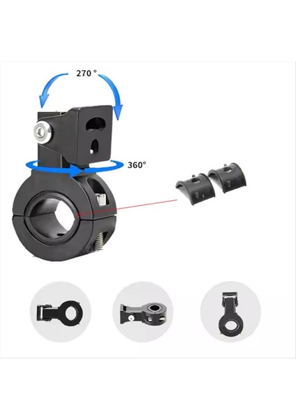 Evrensel LED Far Montaj Braketi Motosikletler Için Sis Lambası Yardımcı Lamba Tutucu Motosiklet Aksesuarları (Yurt Dışından) modelleri