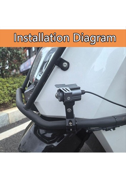 Evrensel LED Far Montaj Braketi Motosikletler Için Sis Lambası Yardımcı Lamba Tutucu Motosiklet Aksesuarları (Yurt Dışından) indirimleri