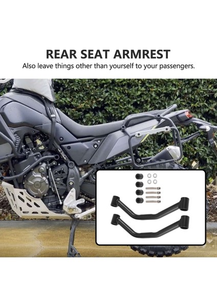 Motosiklet Yolcu Arka Kulp Cnc Koltuk El Kolu Banyo Tutamağı Ray Yamaha Tenere 700 (Yurt Dışından) fırsatları