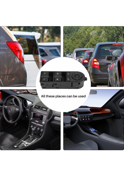 Vauxhall Opel Tigra Twintop 2004-2016 Için Elektrikli Cam Anahtarı 93162636 (Yurt Dışından)