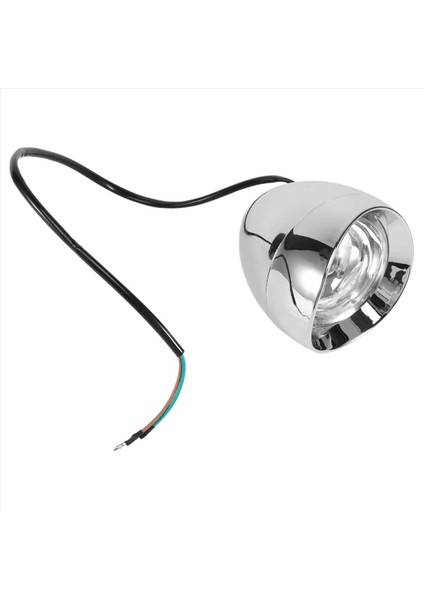 4 " Motosiklet Bisiklet Krom Bullet Far Spot Sis Lambası Ampul Chopper Için (Yurt Dışından)