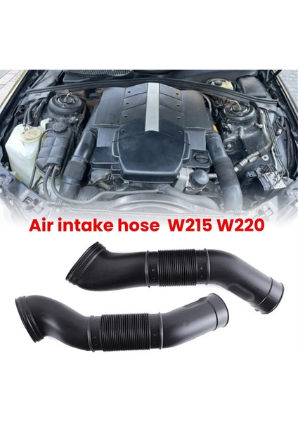 Mercedes Benz W215 W220 Için Sol Sağ Taraf Hava Giriş Kanalı Hortumu Manifoldu Hava Kütle Ölçer Boru Tüp 1130941182 1130941282 (Yurt Dışından) indirimleri