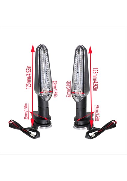 Motosiklet Göstergesi LED Dönüş Sinyali Işık Yamaha MT07 MT03 125 MT09 Yüksek Kaliteli Motosiklet Aksesuarları (Yurt Dışından) fırsatları