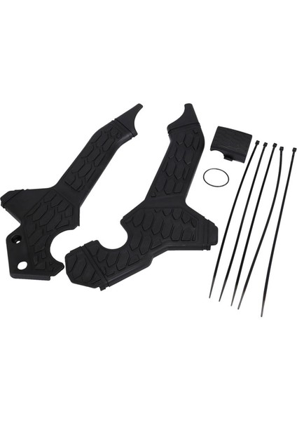 Motosiklet Çerçeve Koruma Yan Koruma Kapağı Fairing Koruyucu Panel Aksesuarları Honda CRF300L Crf 300L(SIYAH) (Yurt Dışından) indirimleri