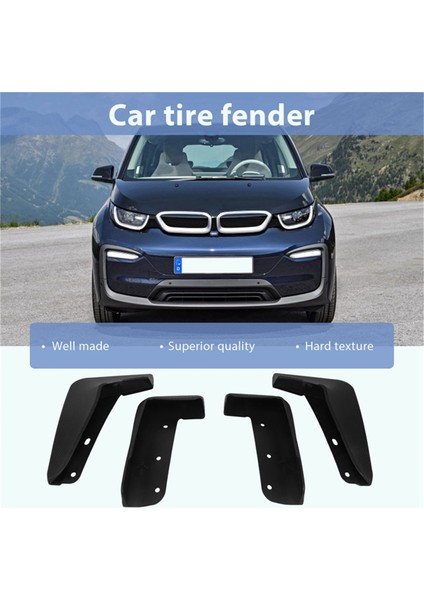 Bmw I3 Electric 2021 2020 Için Araba Çamurlukları, Çamurluk, Çamurluk Koruyucu, Sıçrama Çamurlukları, Araba Aksesuarları (Yurt Dışından) fırsatları