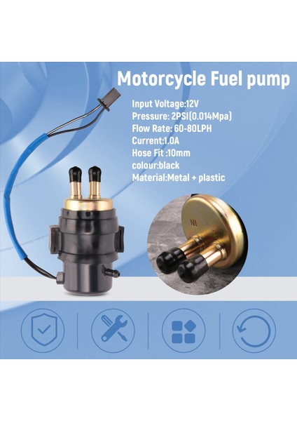 Motosiklet Yakıt Pompası Honda Steed 400 Için NV600 NV750 C2 Gölge VT750 C2 / C3 / CD Ace Deluxe VT600 600 VLX600 (Yurt Dışından) indirimleri