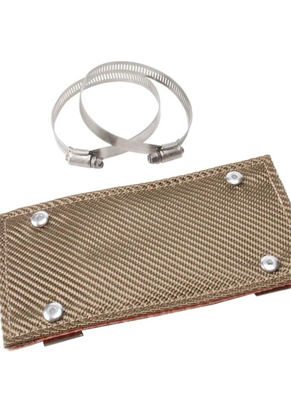 Boru Kalkanı, 4 Inç x 8 Inç Egzoz Isı Kalkanı, Yüksek Sıcaklık Egzoz Manifoldu (Yurt Dışından)