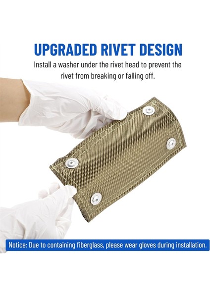 Boru Kalkanı, 4 Inç x 8 Inç Egzoz Isı Kalkanı, Yüksek Sıcaklık Egzoz Manifoldu (Yurt Dışından) fırsatları