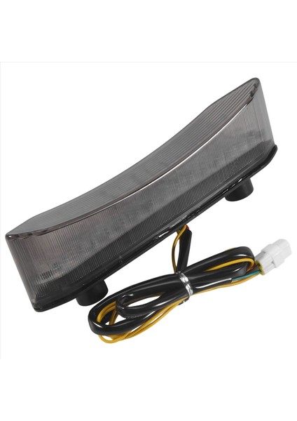 Motosiklet LED Fren Işığı Arka Kuyruk Işık Lambası Yamaha Yzf R1 Yzf-R1 2002 2003 Dönüş Sinyali Flaşör Lambası Siyah (Yurt Dışından) modelleri