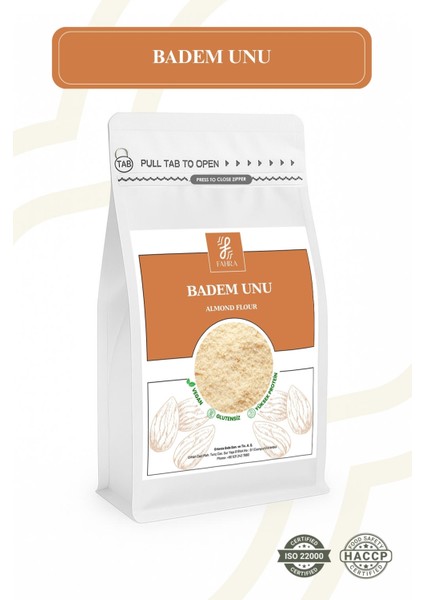 Badem Unu 250g Almond Flour – Glutensiz Beslenmeye, Enerjiye ve Tokluğa Destek 250g