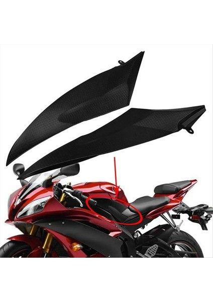 Motosiklet Kaporta Yakıt Deposu Yan Kapak Dekoratif Şeritler Surround Şeritler Yamaha Yzf R6 Yzfr6 Yzf-R6 2006 2007 (Yurt Dışından) fiyatları