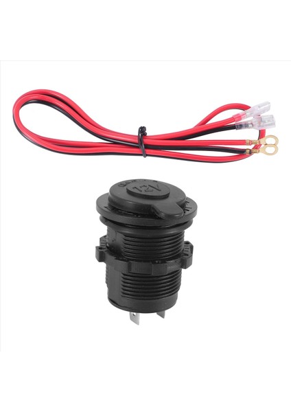 Araba Çakmak Soketi, 12V Su Geçirmez Çakmak Soket Güç Çıkışı Soketi Tekne Motosiklet Kamyon Golf Atv Rv (Yurt Dışından) fiyatları