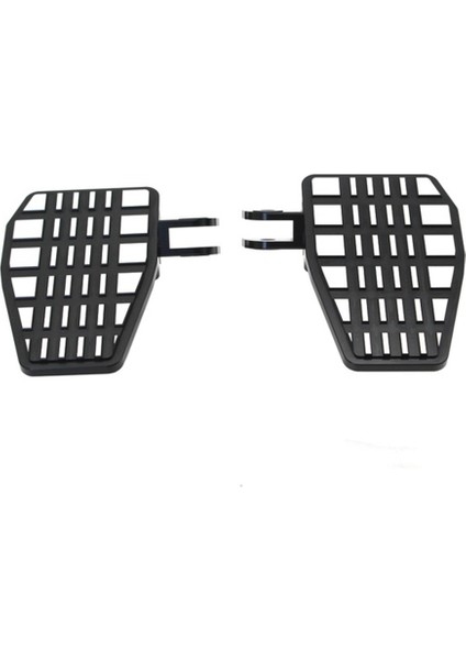 Motosiklet Geniş Ayak Kazıklar Pedallar Footrest Büyüt Footpeg Honda CMX1100 REBEL1100 Cmx 1100 Rebel 1100 (Siyah ve Gümüş) (Yurt Dışından)