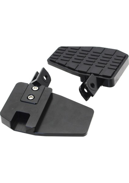 Motosiklet Geniş Ayak Kazıklar Pedallar Footrest Büyüt Footpeg Honda CMX1100 REBEL1100 Cmx 1100 Rebel 1100 (Siyah ve Gümüş) (Yurt Dışından) modelleri