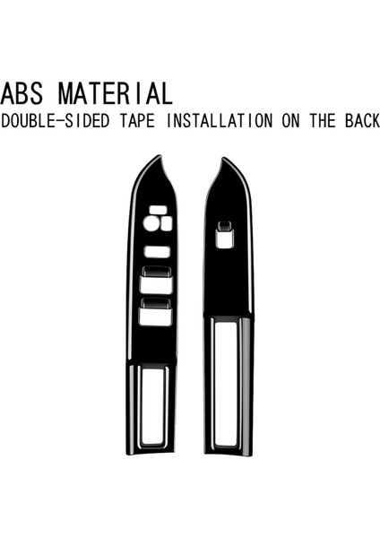 Suzuki Spacıa/spacıa Custom MK04 Serisi 2024 Rhd Parlak Siyah Için Araç Camı Kaldırma Anahtarı Paneli Kapağı (Yurt Dışından) modelleri