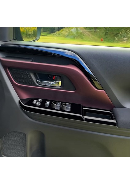 Suzuki Spacıa/spacıa Custom MK04 Serisi 2024 Rhd Parlak Siyah Için Araç Camı Kaldırma Anahtarı Paneli Kapağı (Yurt Dışından) fırsatları