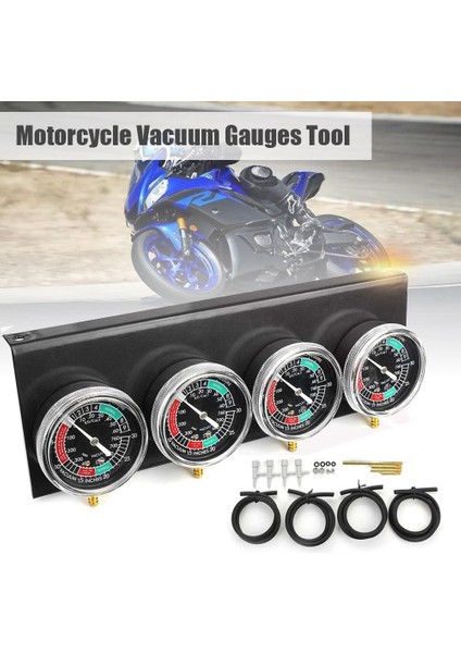 Motosiklet Karbüratör Synchronizer Vakum Göstergeleri Aracı Carb Vakum Ölçer Dengeleyici Yamaha / Honda / Suzuki Siyah (Yurt Dışından) fiyatları