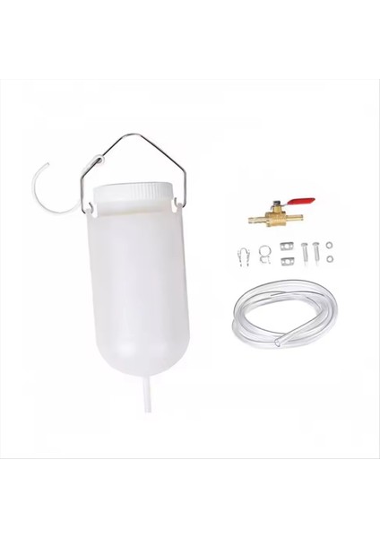 1l Yardımcı Yakıt Tankı Kiti ile Yakıt Hortumu Bakım Ölçekli Gaz Tankı Tamir Aracı Motosiklet Araba Garaj (Yurt Dışından) fırsatları