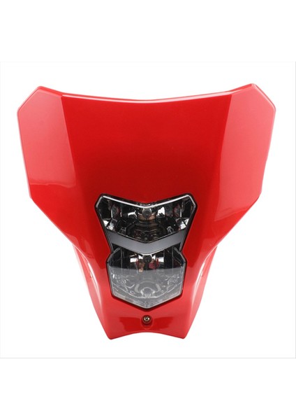 Off-Road Motosiklet Far Kapağı Hayalet Yüz Maskesi Halojen Far HONDACRF450L CRF450XR Crf 450L 450XR 450 L Xr, C (Yurt Dışından)