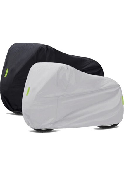 Evrensel Motosiklet Örtüsü Toz Geçirmez Motosiklet Örtüsü Motosiklet Malzemeleri Gümüş Gri (Yurt Dışından) modelleri