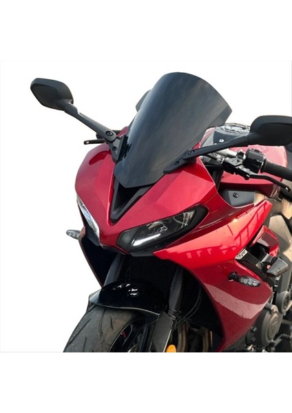 Ön Cam Rüzgar Deflector Bölme Motosiklet Ekranı Cam Fairing Triumph Daytona 660 2024 2025 Için Motosiklet Parçası (Yurt Dışından) fırsatları