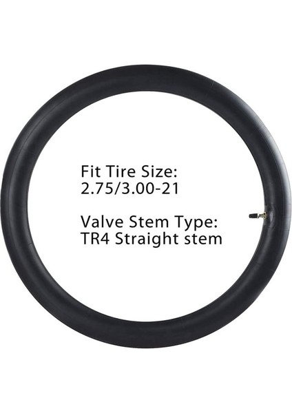 2.75/3.00-21 Iç Tüp Fit Offroad Bisikleti ile 21 Inç Lastikler, 80/100-21 Iç Tüp Değiştirme ile Tr4 Vana Kök (Yurt Dışından) fiyatları