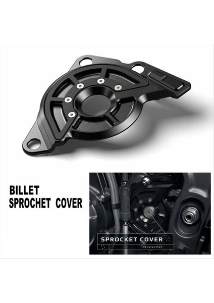 Motosiklet Zinciri Guard Ön Dişli Kapak Koruyucu Için Yamaha mt - 09 MT09 Tracer 9 2021-2022 Moto Aksesuarları (Yurt Dışından) fırsatları