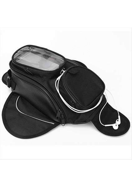 Motosiklet Tankı Çantası Kulaklık Jakı ile Binici Çantası Ön Çanta Depolama Sürme ve Asılı Öğeler Motosiklet Seyahat Çantası (Yurt Dışından) fiyatları