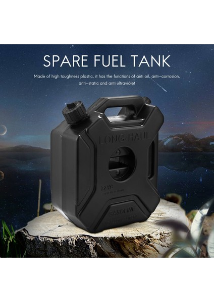 5l Litre Siyah Yakıt Tankı Araba Motosiklet Yedek Benzinli Yağ Tankı Yedek Jerrycan Yakıt Testiler Teneke Kutu Kilit ve Anahtar (Yurt Dışından) fiyatları