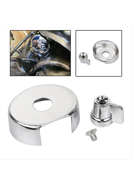 Krom Yakıt Vana Topuzu ve Kapak Için Honda Shadow Ace VT750CD Deluxe 1998-03 2001 (Yurt Dışından) indirimleri