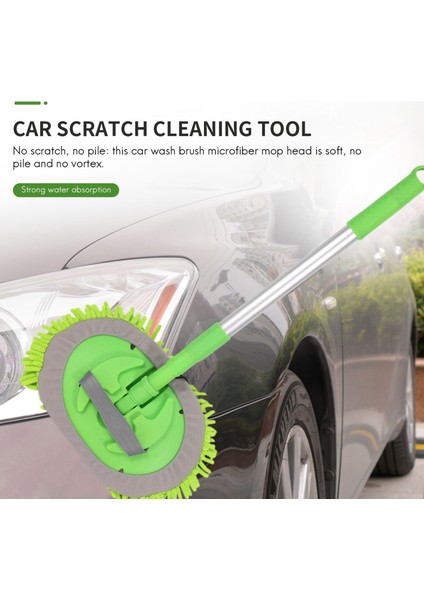 2 Arada 1 Otomobil Yıkama Mop Eldiveni Uzun Saplı, Şönil Mikrofiber Otomut (Yurt Dışından) fırsatları