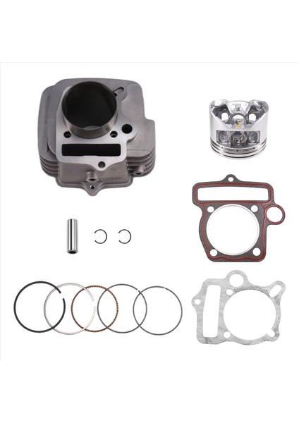 56MM Motosiklet Motoru Piston Silindir Kiti Yinxiang YX140 140CC Silindir Piston Segmanı Conta Takımı (Yurt Dışından)