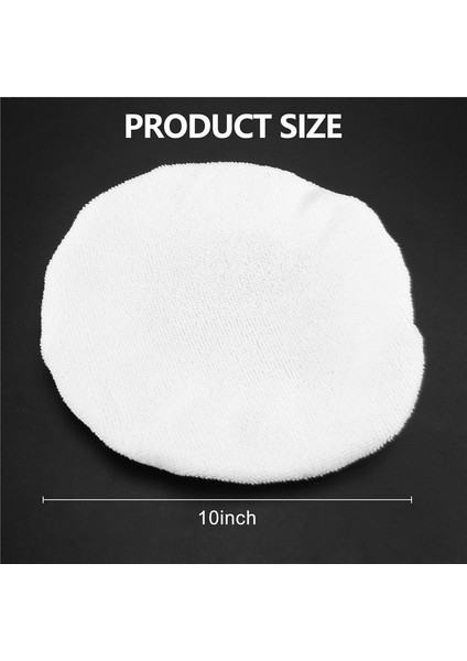 5 Pcs 10 Inç Bonnet Liman Cilası Ped Parlatma Buckling Araba Tampon Ağda (Yurt Dışından)