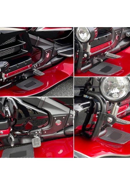 2 Adet Motosiklet Ayak Pedalı Footrest Kauçuk Pedalı Kapak Footpeg Için Honda Goldwing GL1800 Gl 1800 F6B 2001-2017 (Yurt Dışından) fiyatları