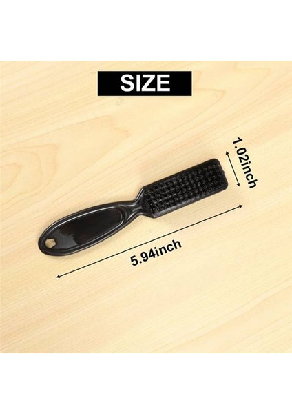 2 Adet Soluk Fırça Tarağı Makas Temizleme Fırçası Berber Dükkanı Cilt Solması Vintage Yağ Kafa Şekli Oyma Temizleme Fırçası (Yurt Dışından) indirimleri