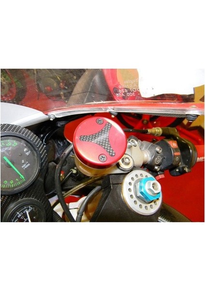 Motosiklet Fren Hidroliği Rezervuar Sıvı Koruyucu Bone Kapak Ducati 748 916 Panigale V4 Hypermotard 950 Kırmızı (Yurt Dışından) indirimleri